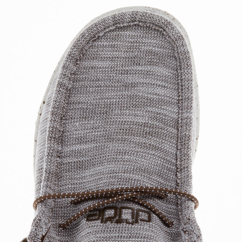 Hey Dude Men's Wally Stretch Mix Limestone Casual Shoe