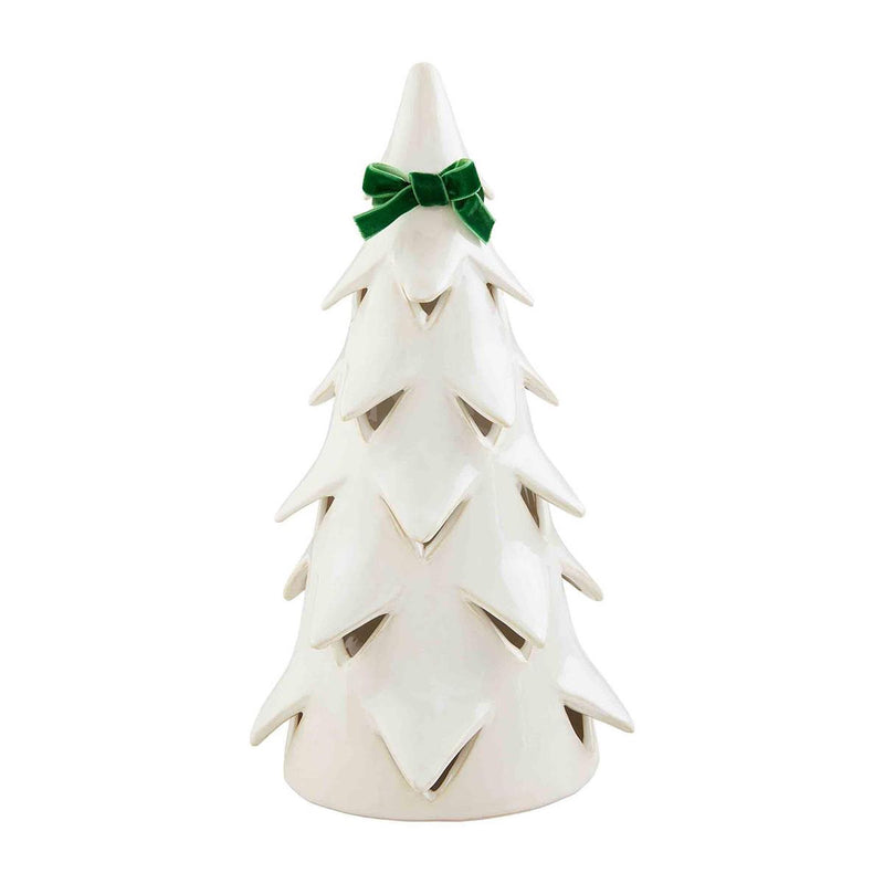 Mud Pie Large White Christmas Tree Sitter