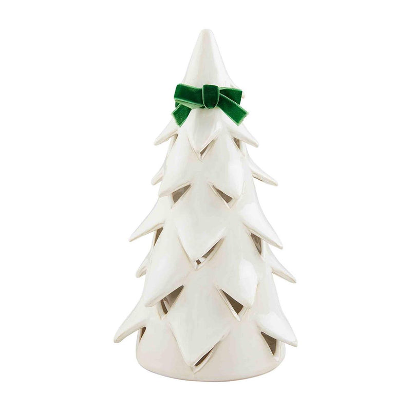 Mud Pie Medium White Christmas Tree Sitter