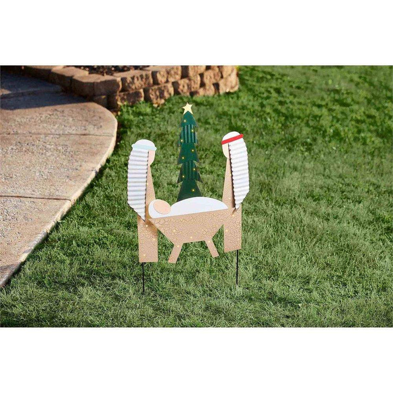 Mud Pie Nativity Yard Stake Sign