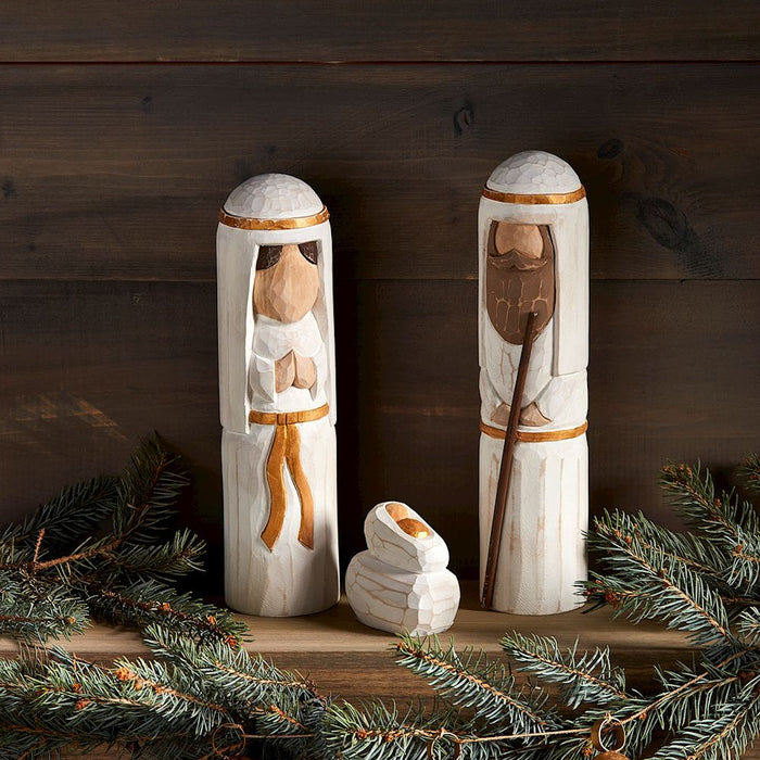Mud Pie Nativity Sitter Set