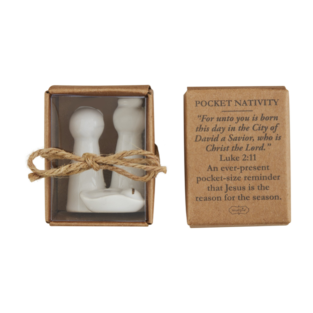 Mud Pie Pocket Nativity