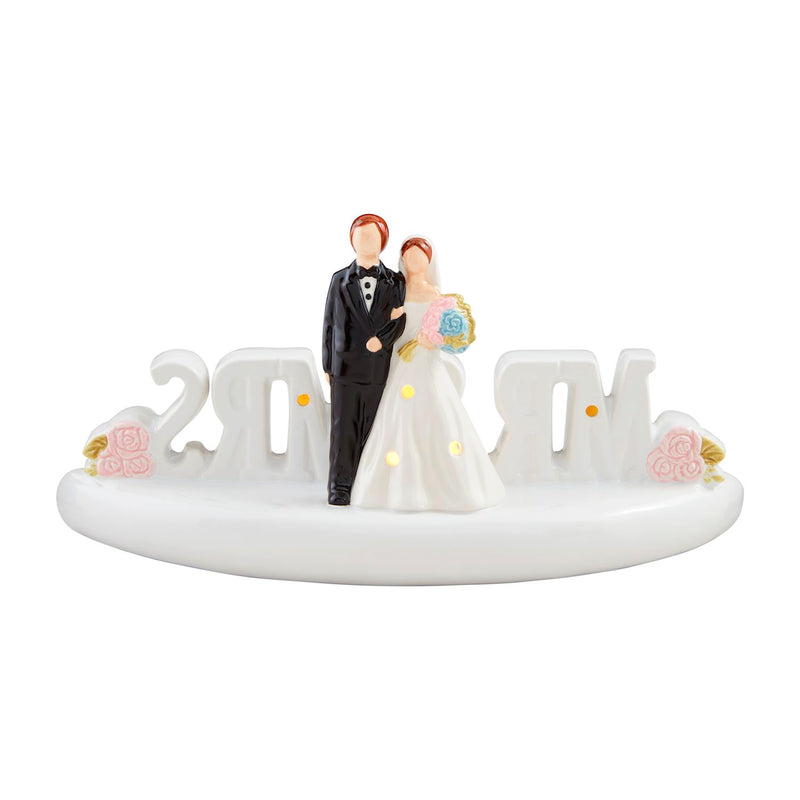 Mud Pie Mr & Mrs Large Scene Sitter