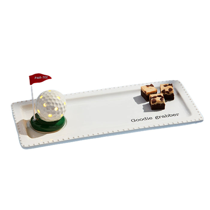 Mud Pie Light Up Golf Ball Sitter