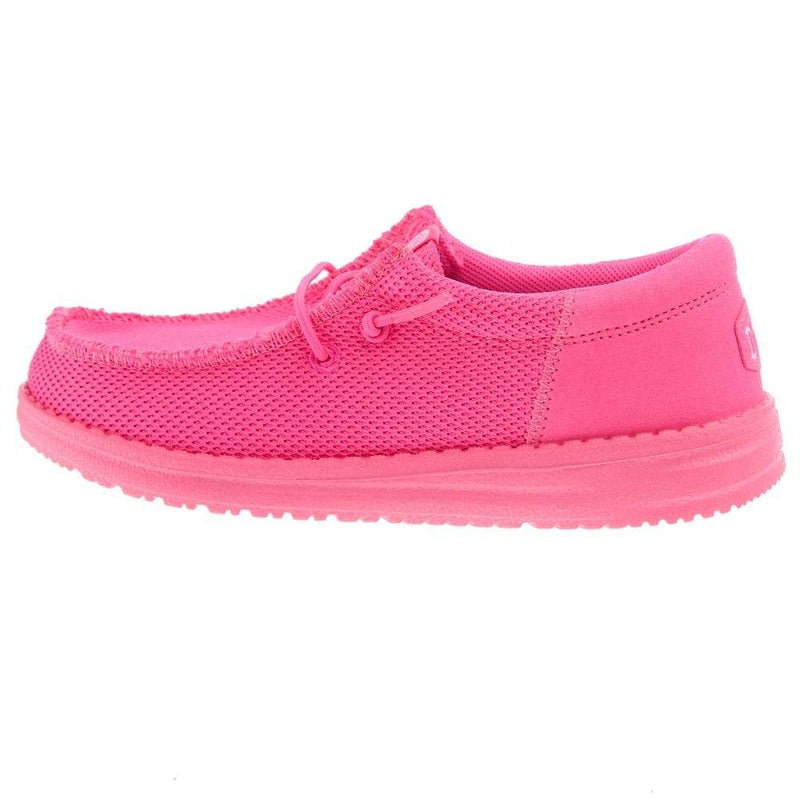 Hey Dude Wally Youth Pink Funk Mono