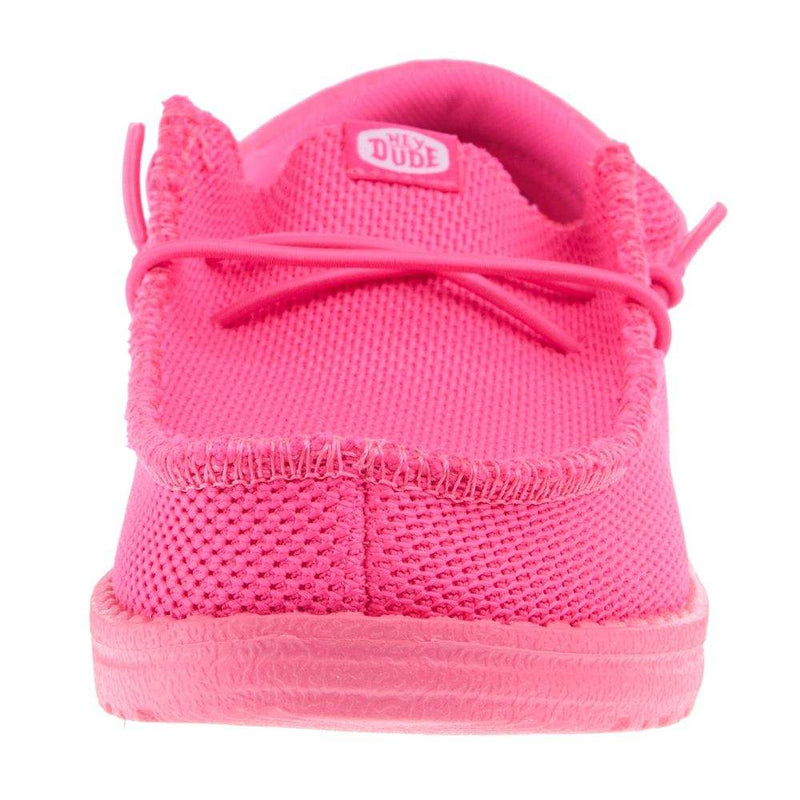 Hey Dude Wally Youth Pink Funk Mono