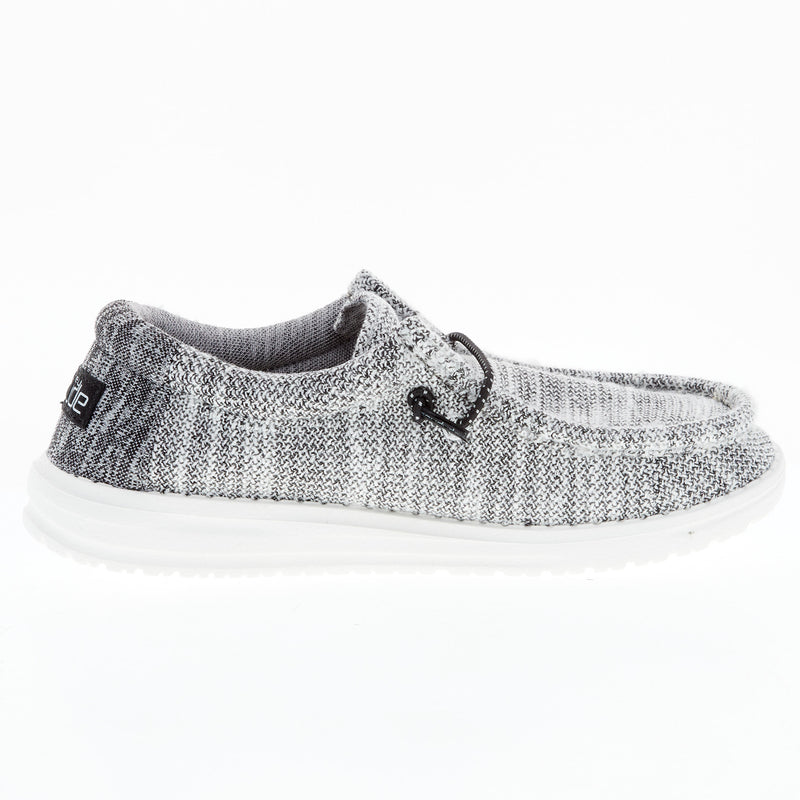 Hey Dude Youth Wally Stretch Yin Yang Casual Shoe