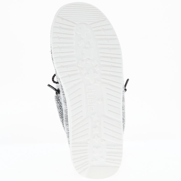 Hey Dude Youth Wally Stretch Yin Yang Casual Shoe