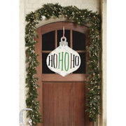 Mud Pie Ho Ho Ornament Door Hanger