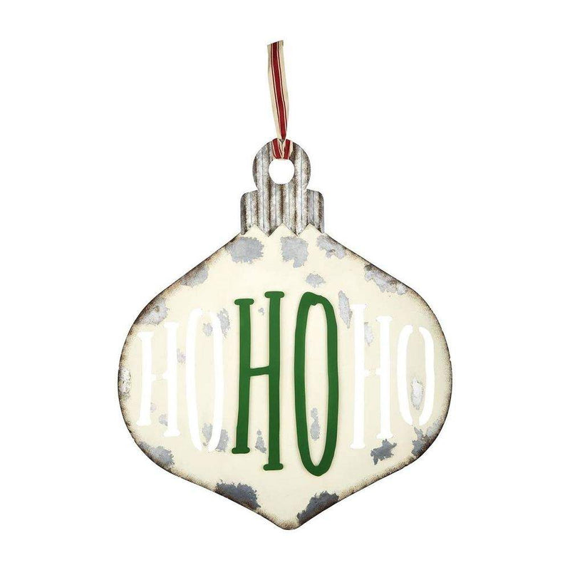 Mud Pie Ho Ho Ornament Door Hanger
