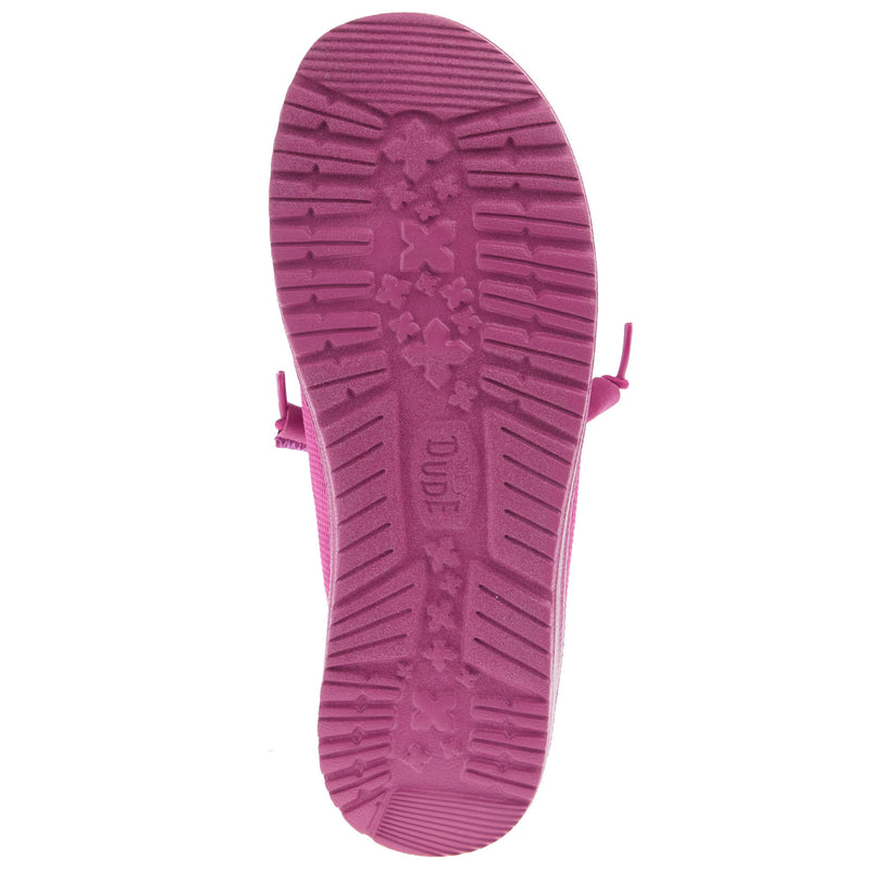 Hey Dude Women`s Wendy Funk Mono Plum Casual
