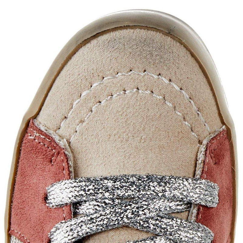 Shu Shop Kids Roxanne Mauve High Top Casual Shoe