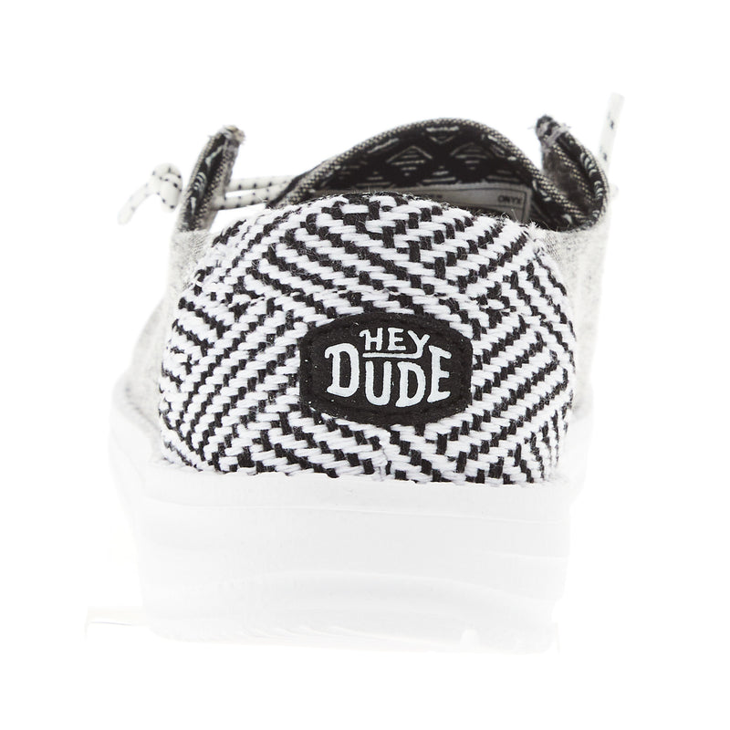 Hey Dude Youth Wendy Chambray Woven Onyx