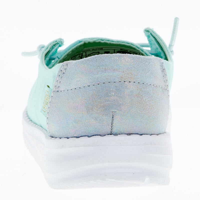 Hey Dude Youth Wendy Glitter Moon Stone Casual Shoe