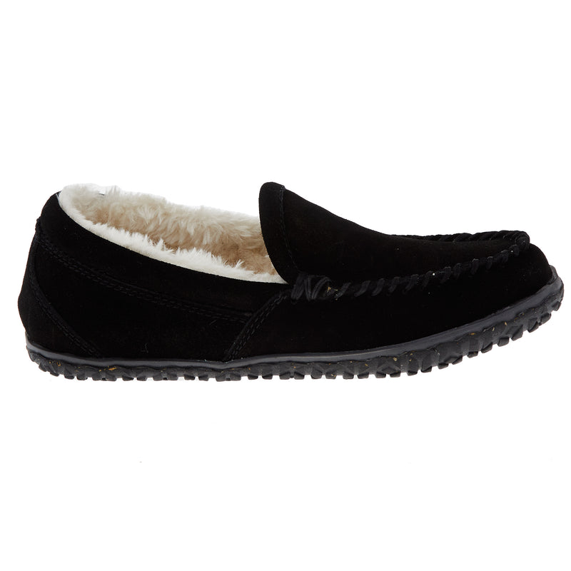 Minnetonka Women`s Tempe Black Slipper