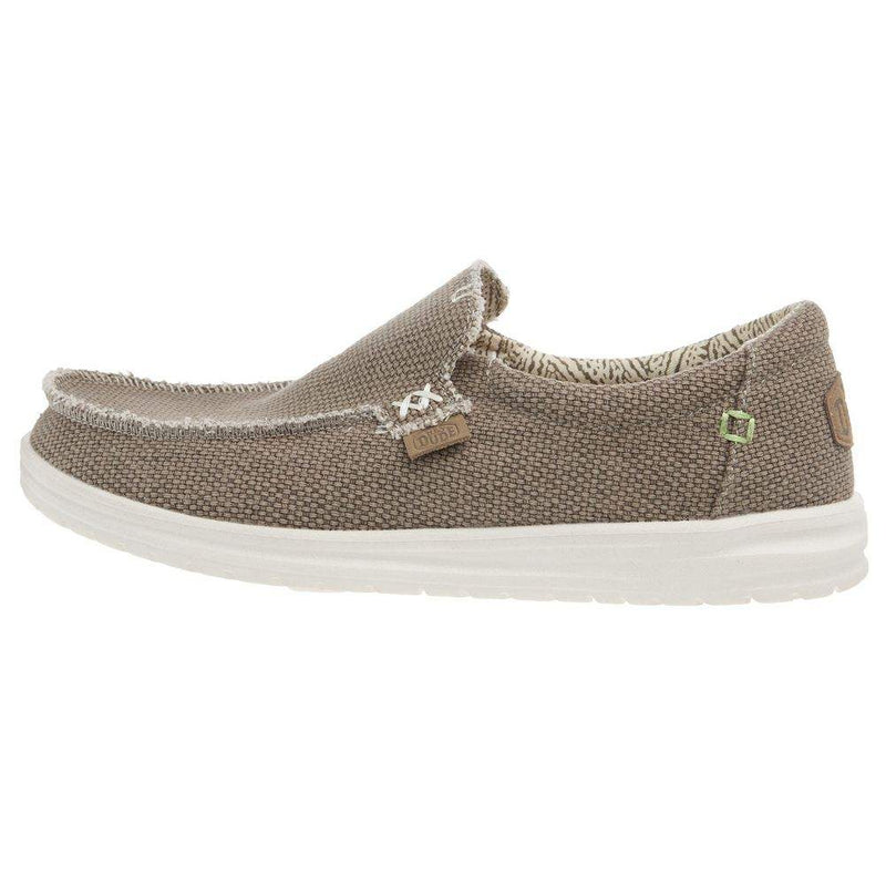 Hey Dude Men's Mikka Braided Fossil Casual Shoe