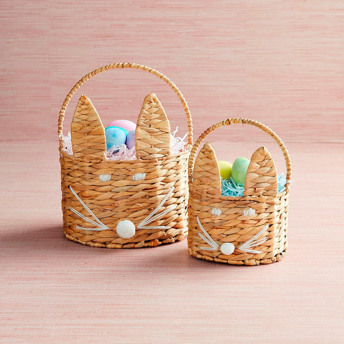 Mud Pie Bunny Easter Basket Set