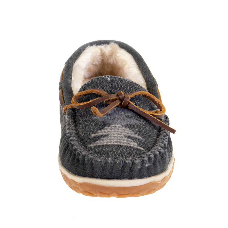 Minnetonka Women's Tilia Grey Slipper