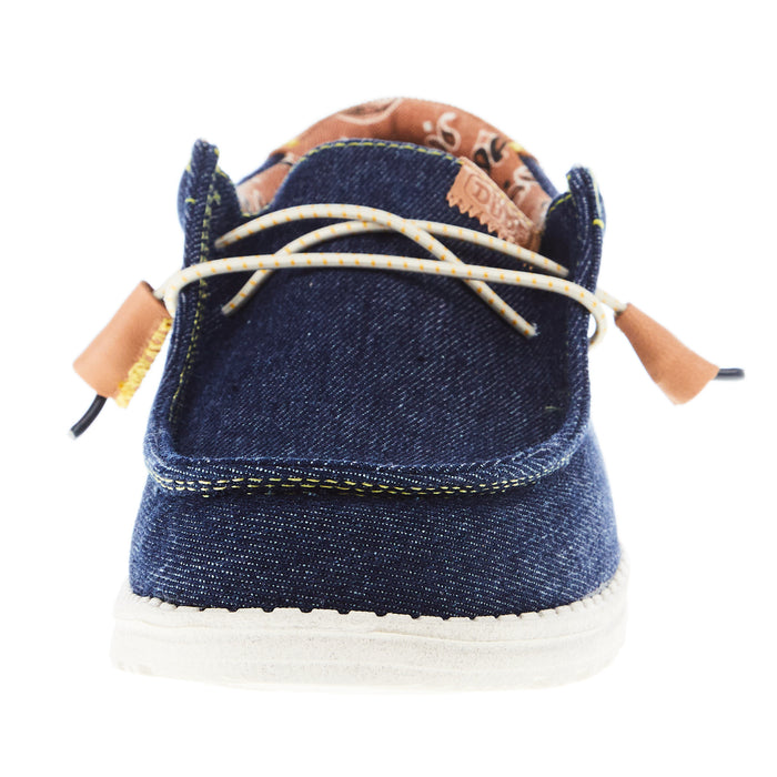 Hey Dude Men's Wally Workwear Blue Casual Shoe