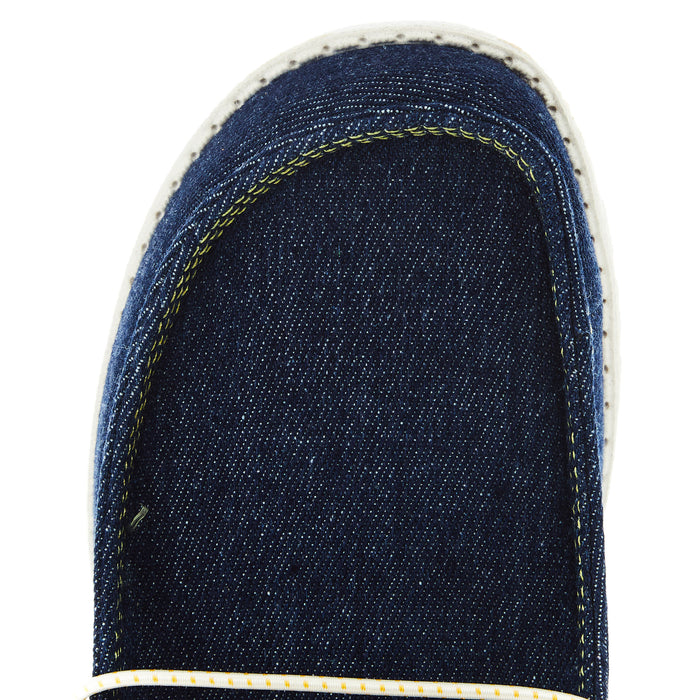 Hey Dude Men's Wally Workwear Blue Casual Shoe