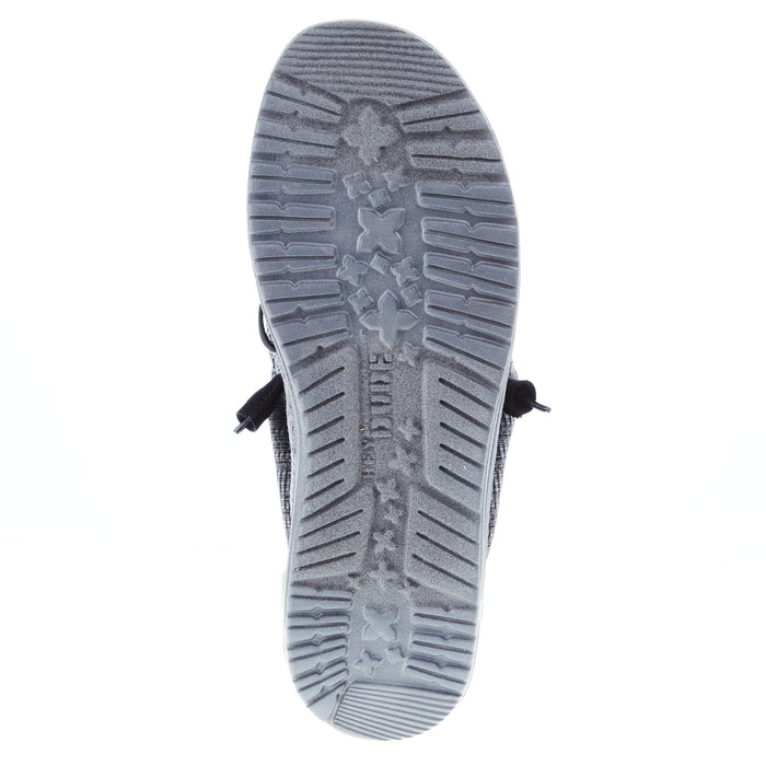 Hey Dude Men's Wally Grid Black Casual Shoe
