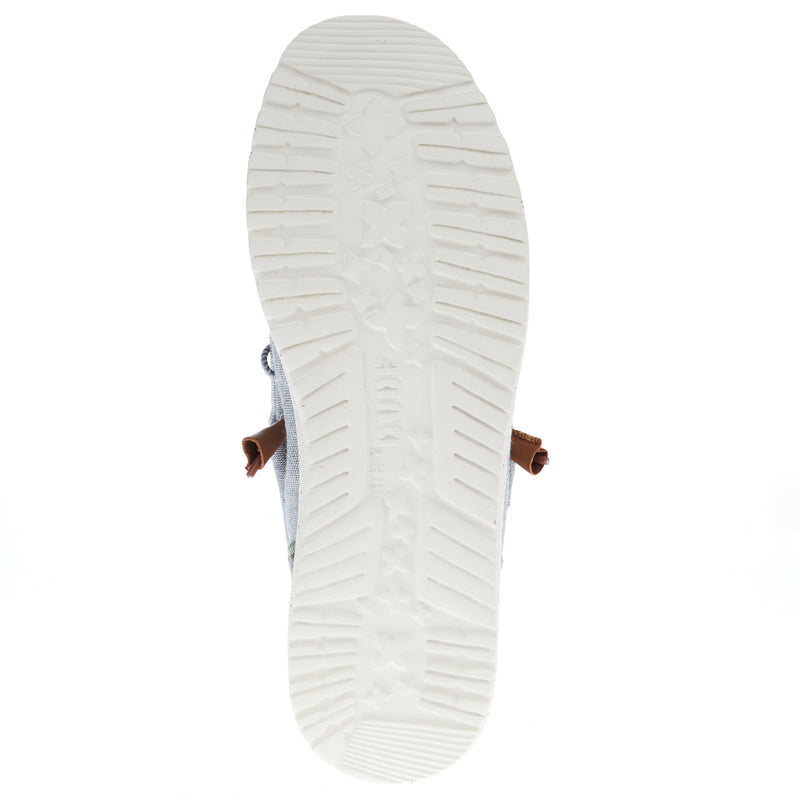 Hey Dude Men's Wally Grey Funk Baja Casual Shoe