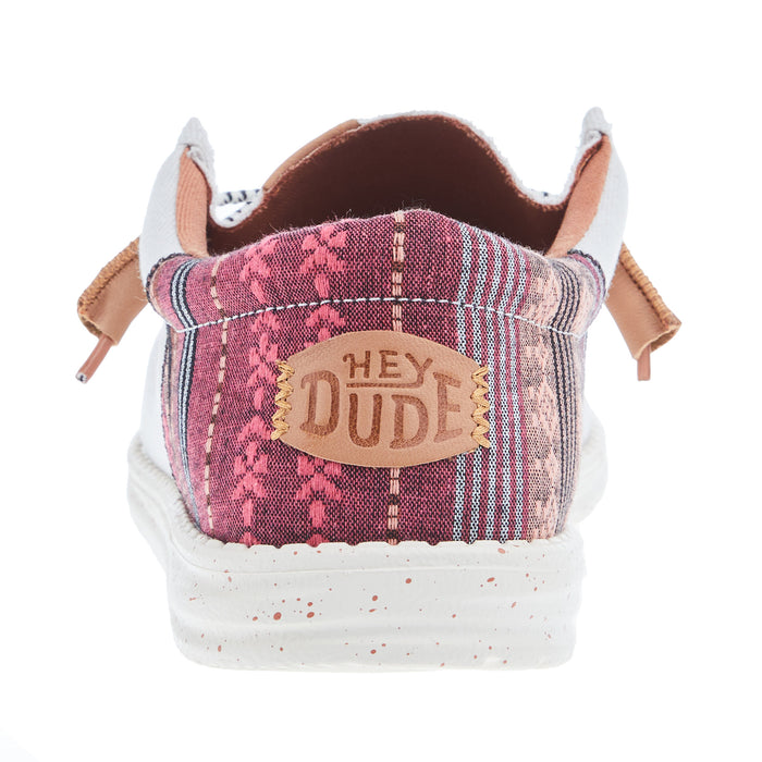 ひいろ Hey Dude Men's Wally Funk Baja Cream Casual Shoe