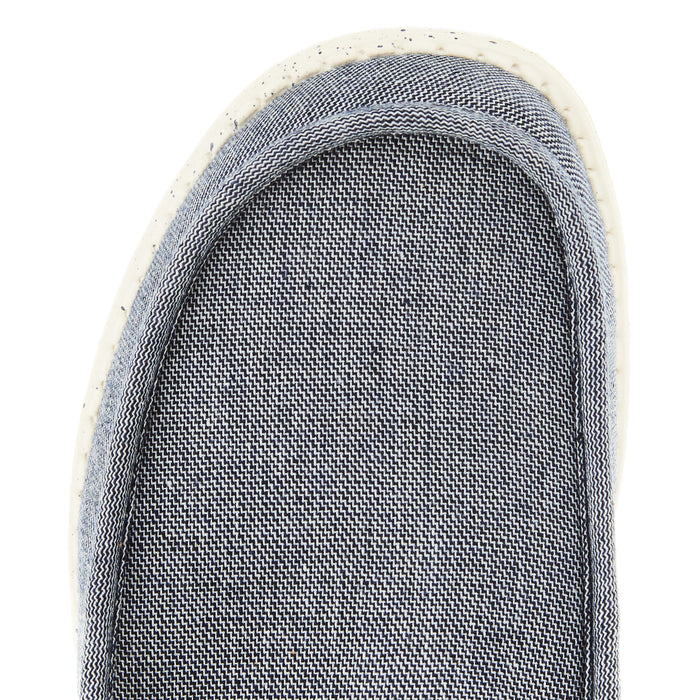 Hey Dude Men's Wally Funk Baja Navy Casual Shoe