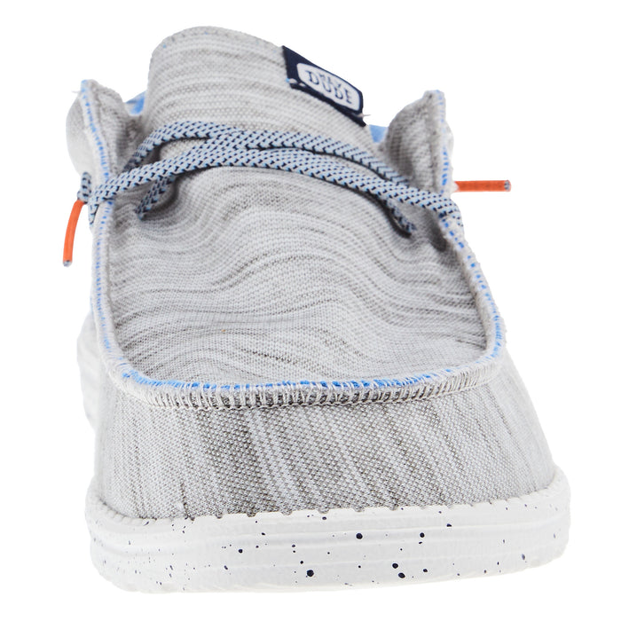 Hey Dude Mens Light Grey Wally Jersey Casual