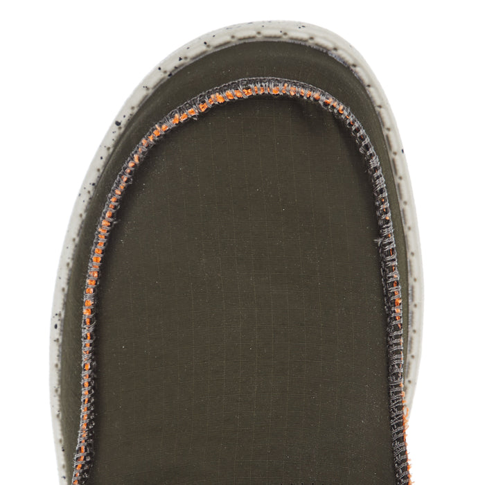 Hey Dude Men's Olive Wally Tri Nylon Trailhead Casual