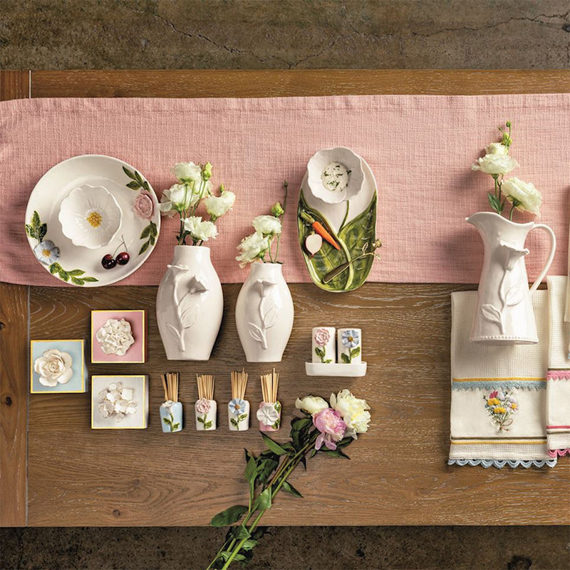 Mud Pie Flower Salt/Pepper Shaker Set
