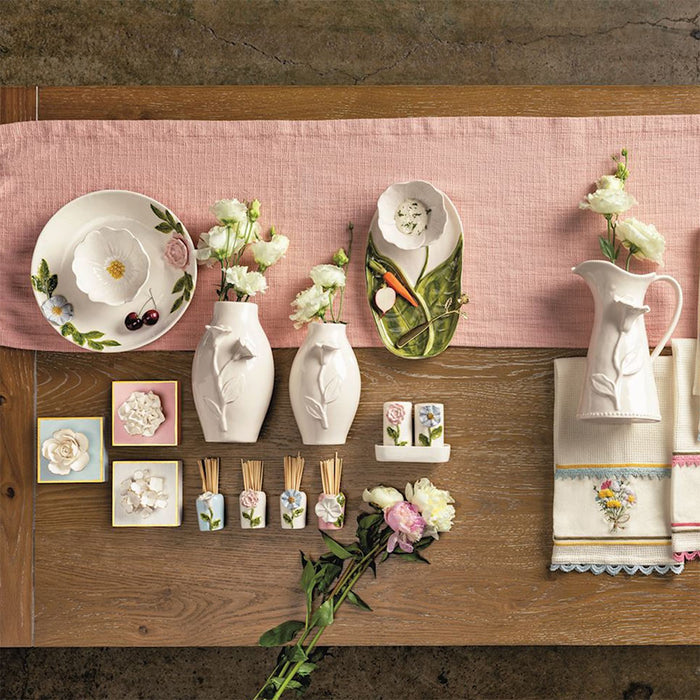 Mud Pie Flower Salt/Pepper Shaker Set