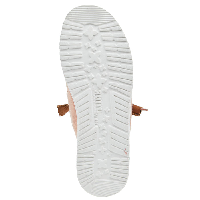 Hey Dude Women's Wendy Washed Canvas Rose Cloud Casual