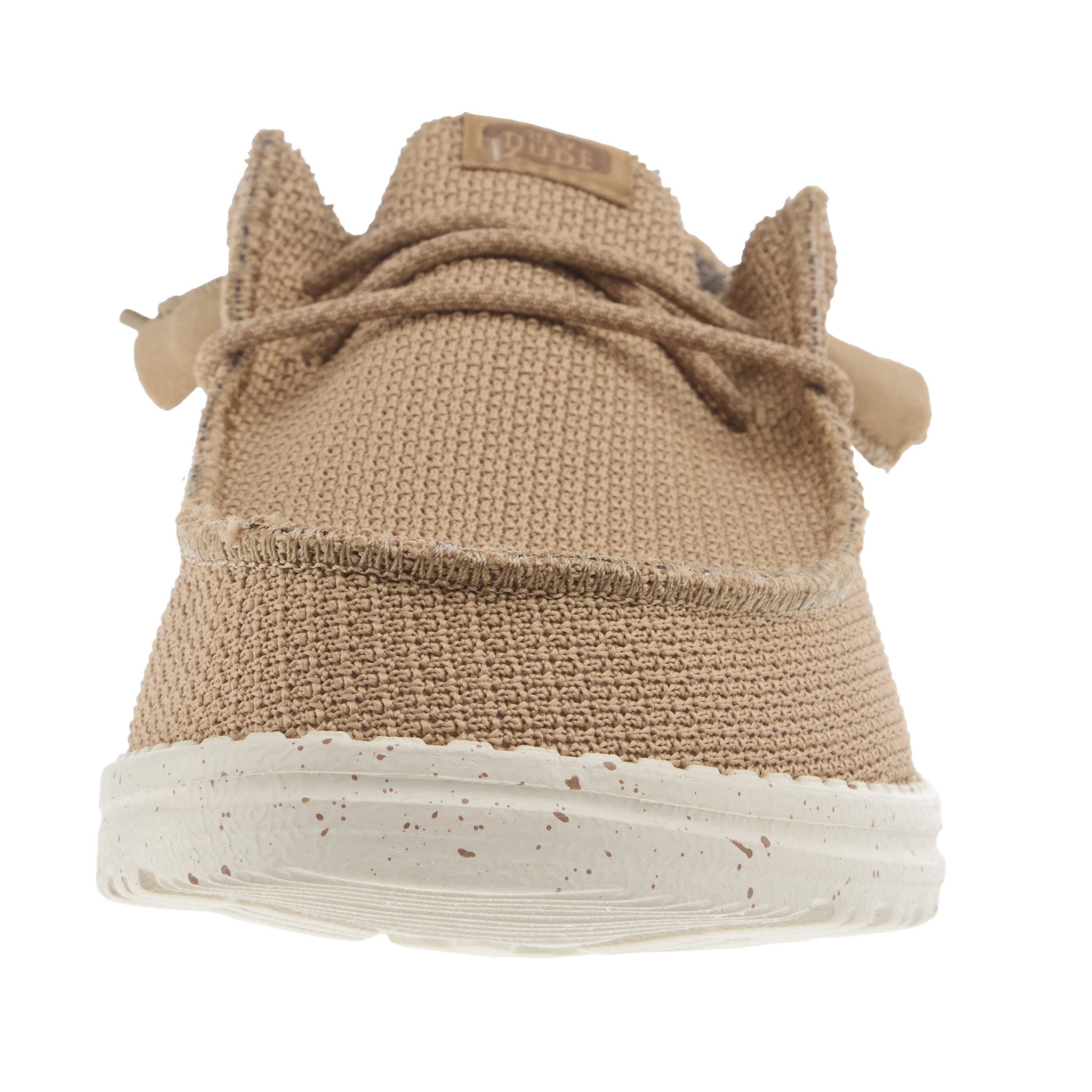 Hey Dude Wally Sport Mesh Men\'s Tan Slip-On Shoe with Cream Sole Hey Dude Wally Sport Mesh Tan/White - Main Street Boutique main image 2