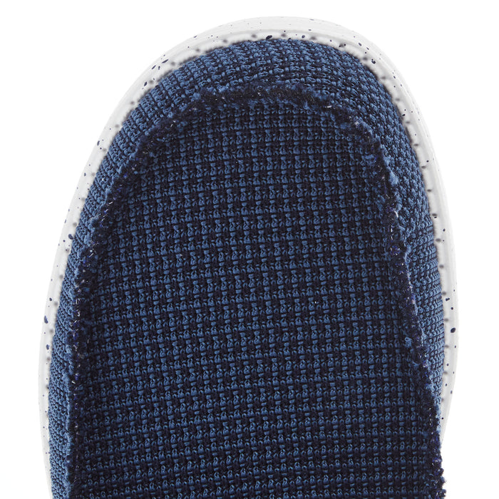 Hey Dude Mens Navy Wally Sport Mesh Casual