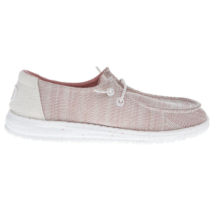 Hey Dude Youth Wendy Sport Mesh Light Pink Casual Shoe