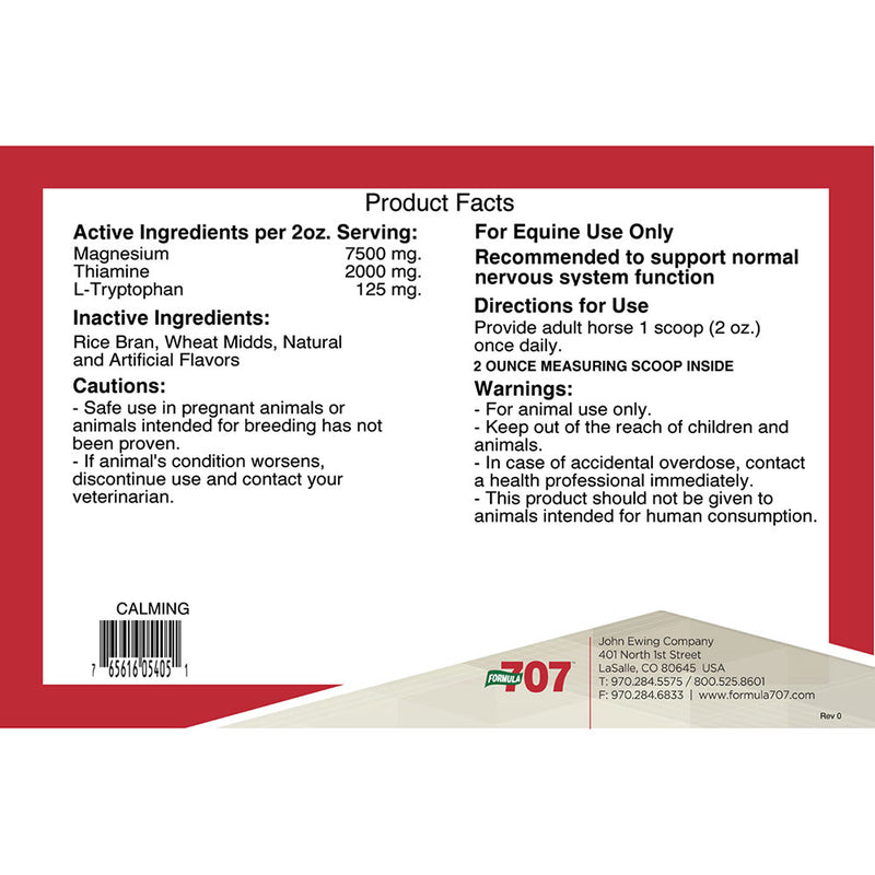 Formula 707 Calming 20lbs Refill