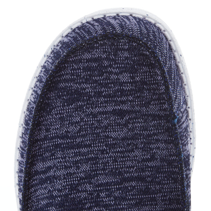 Hey Dude Mens Blue Wally Sport Knit Casual