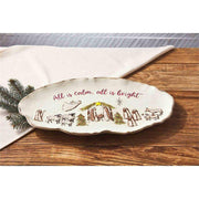 Mud Pie Nativity Platter