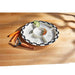 Mud Pie Checkered Crudite Platter Set
