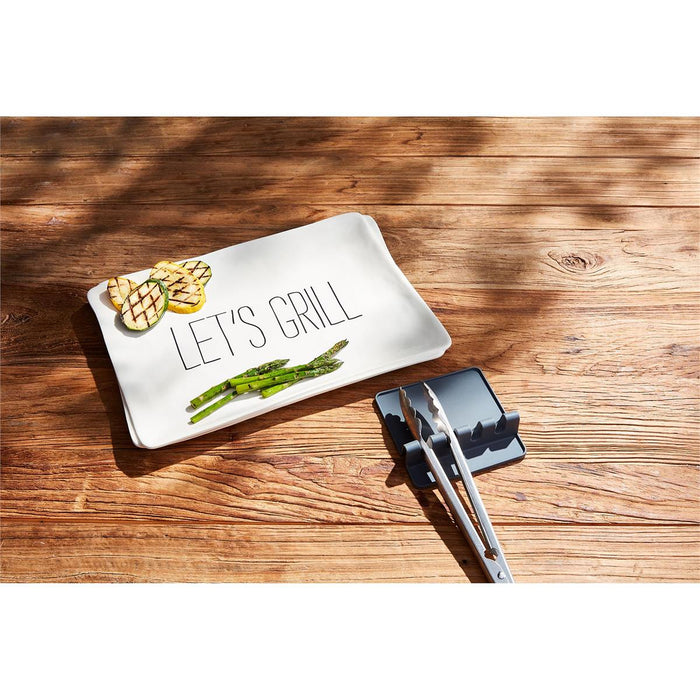 Mud Pie Grill Platter and Tool Mat Set