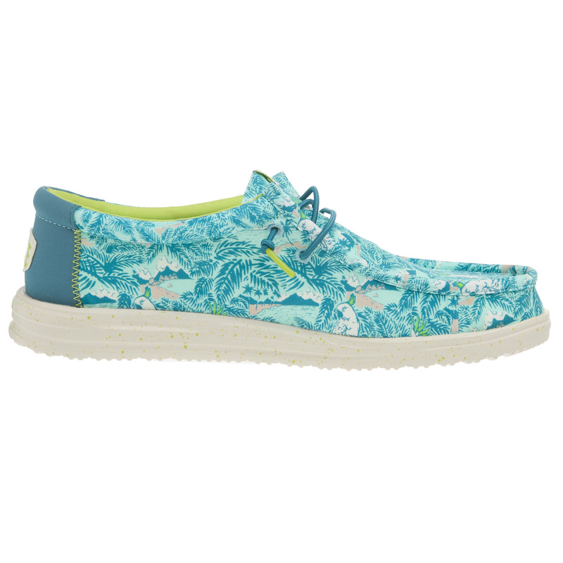 Hey Dude Men's Wally Tropical Blue Casual Shoe