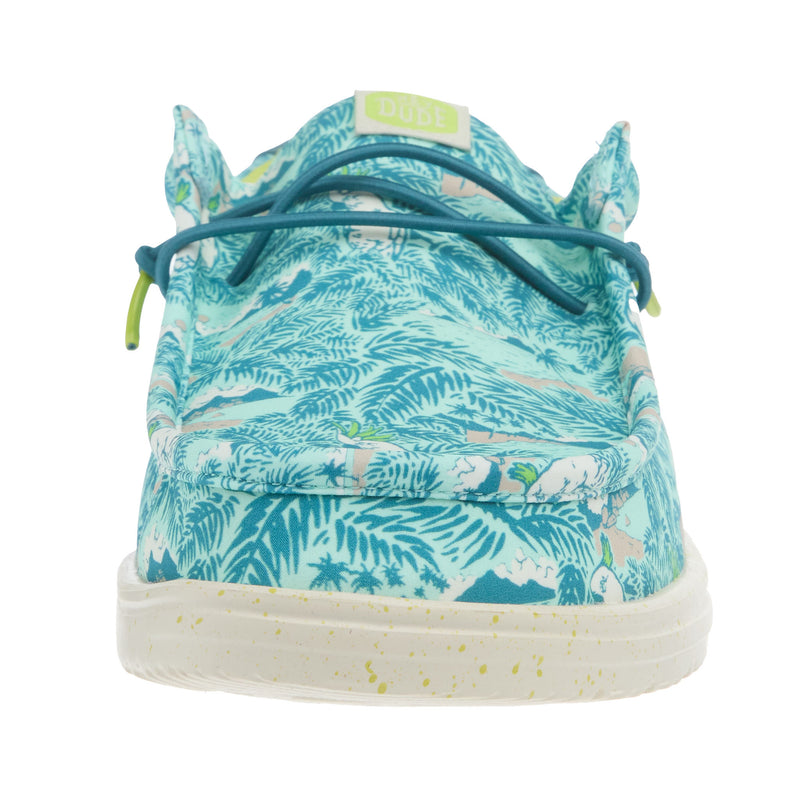 Hey Dude Men's Wally Tropical Blue Casual Shoe