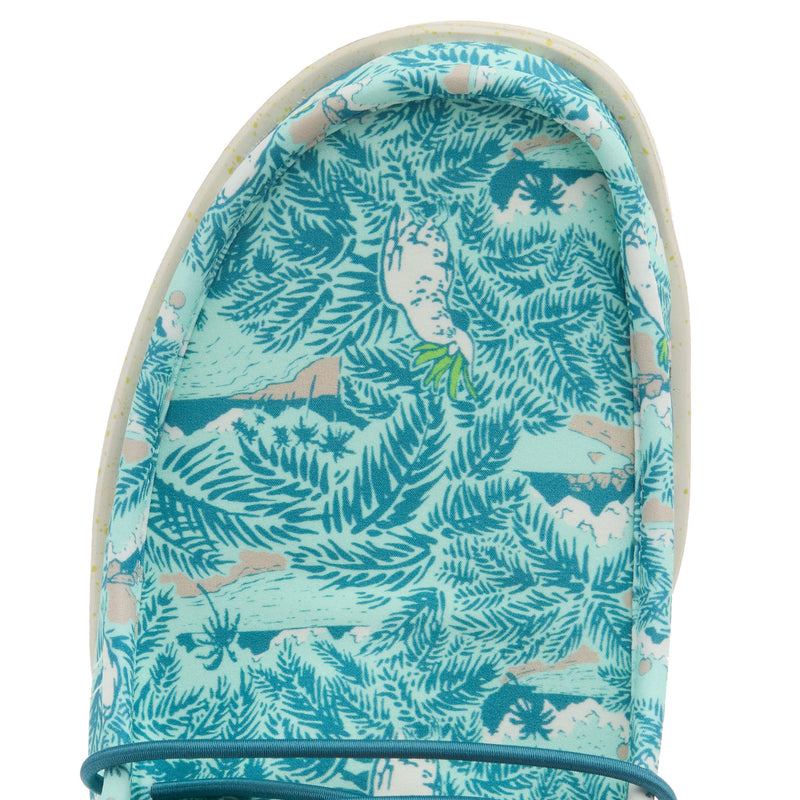 Hey Dude Men's Wally Tropical Blue Casual Shoe