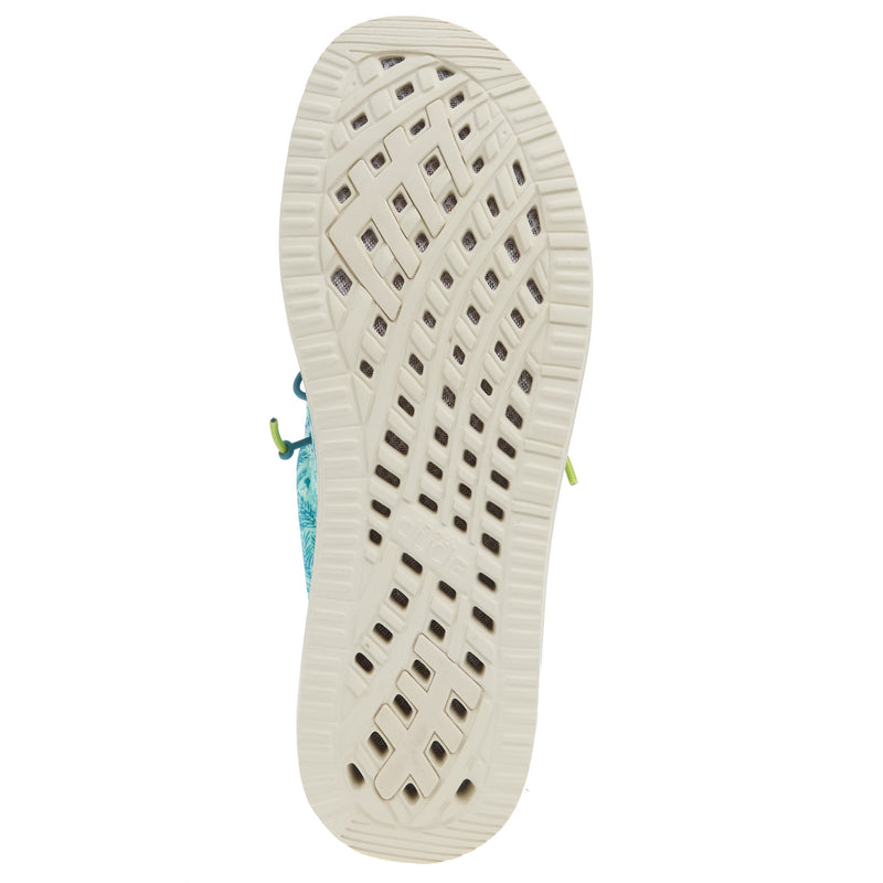 Hey Dude Men's Wally Tropical Blue Casual Shoe