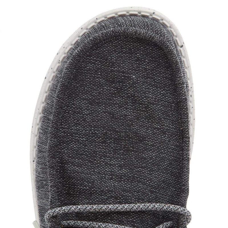 Hey Dude Men's Wally Coastline Black Casual Shoe