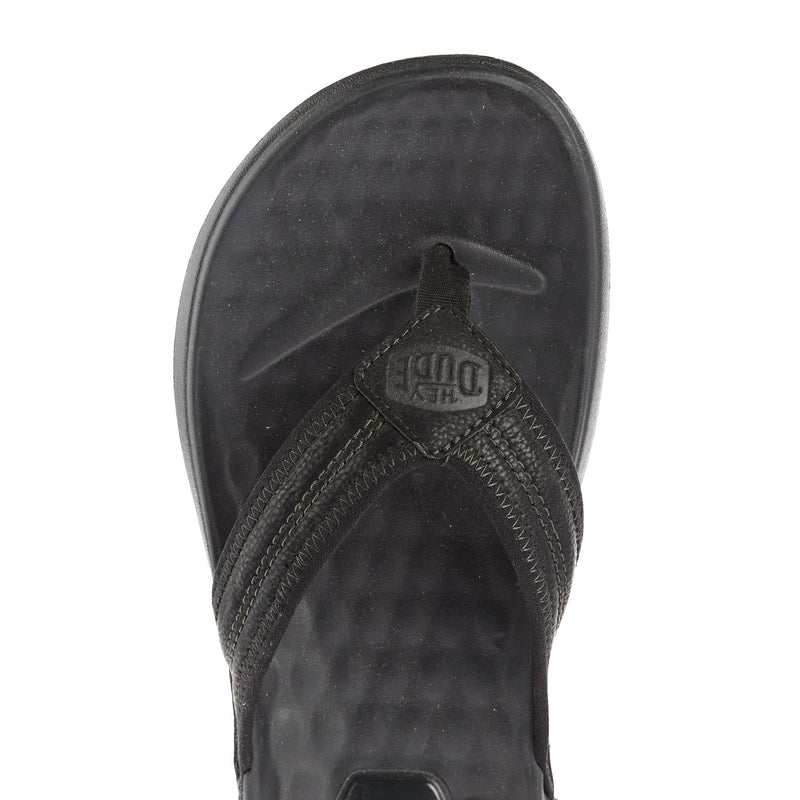 Hey Dude Men`s Myers Classic Black Flip Flop
