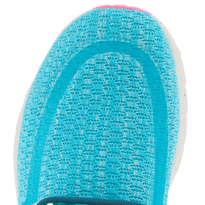 Hey Dude Womens Sirocco W Sport Stripe Teal Casual