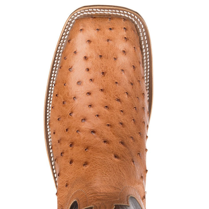 Anderson Bean NRS Ride Ready Women's Cognac Mad Dog Full Quill Ostrich ...