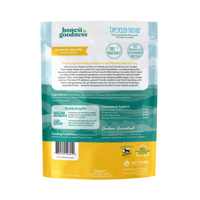 Honest To Goodness Horse Treats Banana 2lb